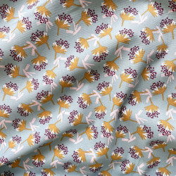 Printed Half Panama OMBY Nile / Ochre